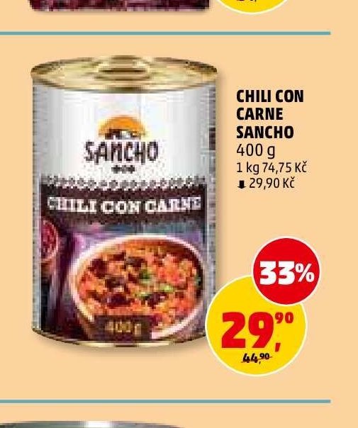 Chili con carne Sancho