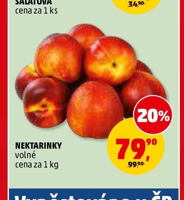 Nektarinky volné