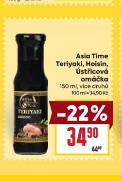 Asia Time Teriyaki, Hoisin, Ústřicová omáčka 150 ml