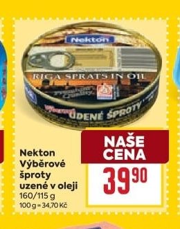 Nekton Výběrové šproty