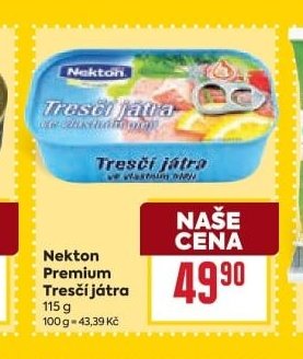 Nekton Premium Tresčí játra