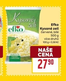 Efko Kysané zelí