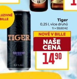 Tiger 0,25 l