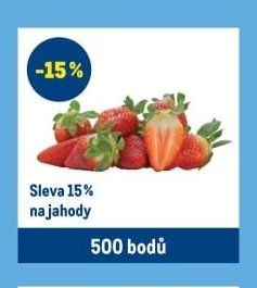 Sleva 15 % na jahody