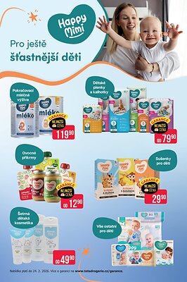 akční leták Teta drogerie 12.2.2026-24.2.2026