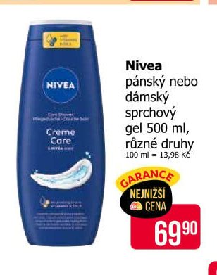 Nivea sprchový gel 500 ml