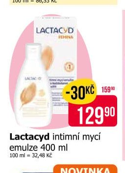 Lactacyd intimní mycí emulze 400 ml