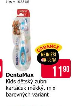 DentaMax Kids dětský zubní kartáček měkký