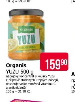 Organis YUZU 500 g