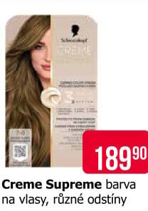 Barva na vlasy Creme Supreme Schwarzkopf