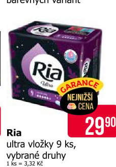 Dámské vložky Ria Ultra