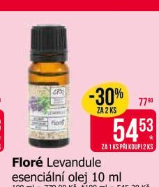 Esenciální olej Floré