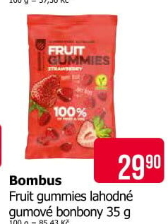 Gumové bonbony Fruit Gummies Bombus