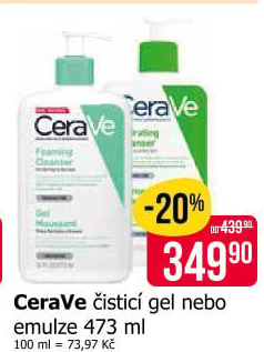 Hydratační čisticí emulze CeraVe