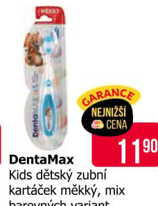 Kartáček na zuby dětský Dentamax
