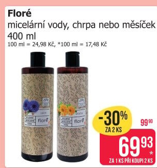 Micelární voda Floré