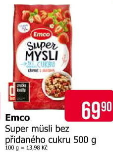 Müsli Super Mysli Emco