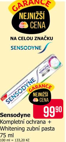 Pasta na zuby Kompletní ochrana + Whitening Sensodyne