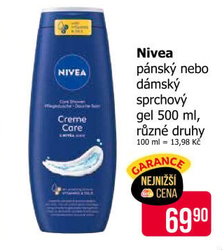 Sprchový gel Nivea