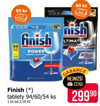 Tablety do myčky Finish
