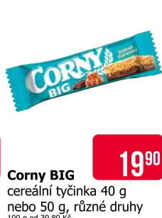 Tyčinka cereální BIG Corny