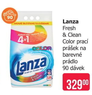 Prací prášek Lanza