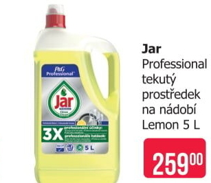 Prostředek na nádobí Professional Jar