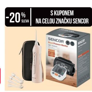 Sencor - Sleva 20% na celou značku * s kuponem