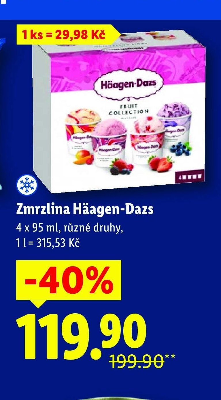 Zmrzlina Häagen-Dazs