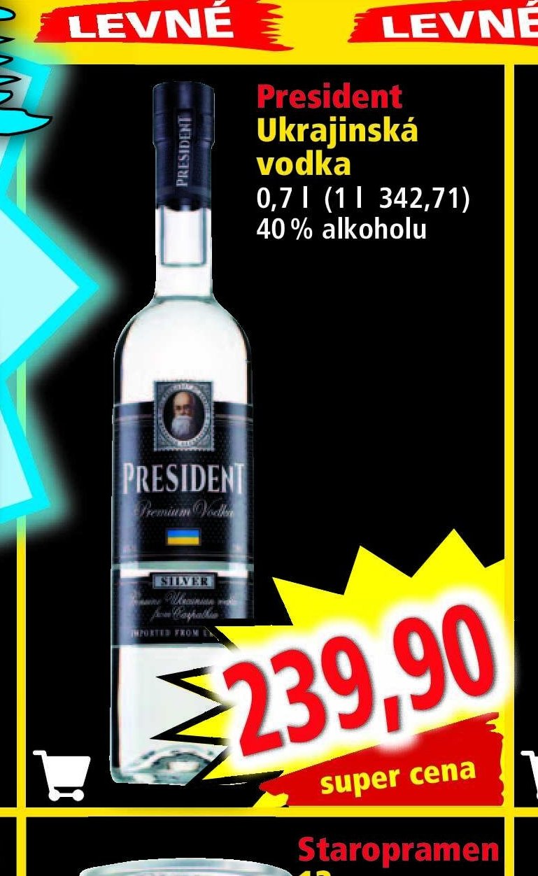 President Ukrajinská vodka - Norma akcniletaky.com
