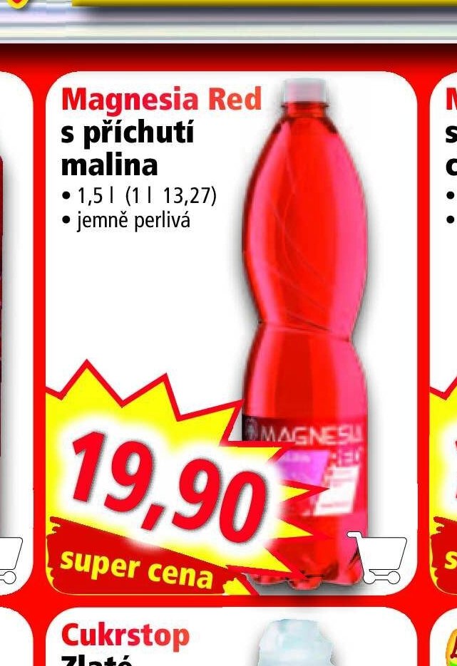 Magnesia Red s příchutí citron