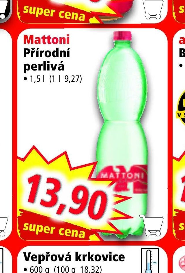 Mattoni Přírodní perlivá
