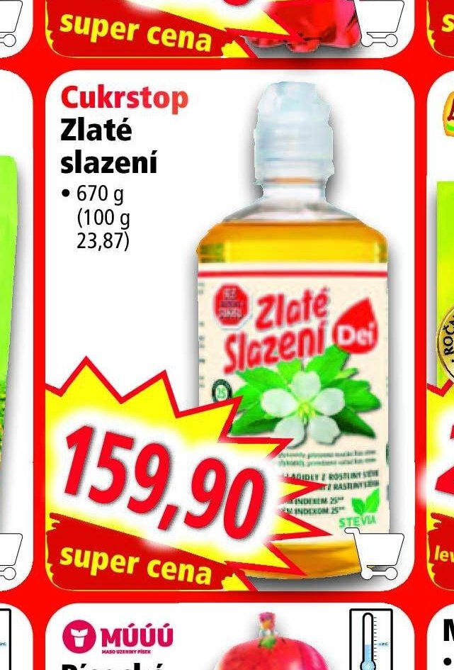 Cukrstop Zlaté slazení