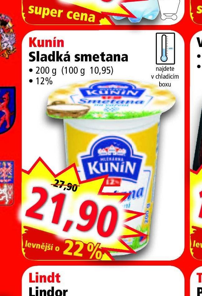 Kunín Sladká smetana