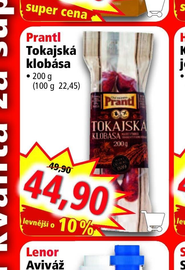Prantl Tokajská klobása
