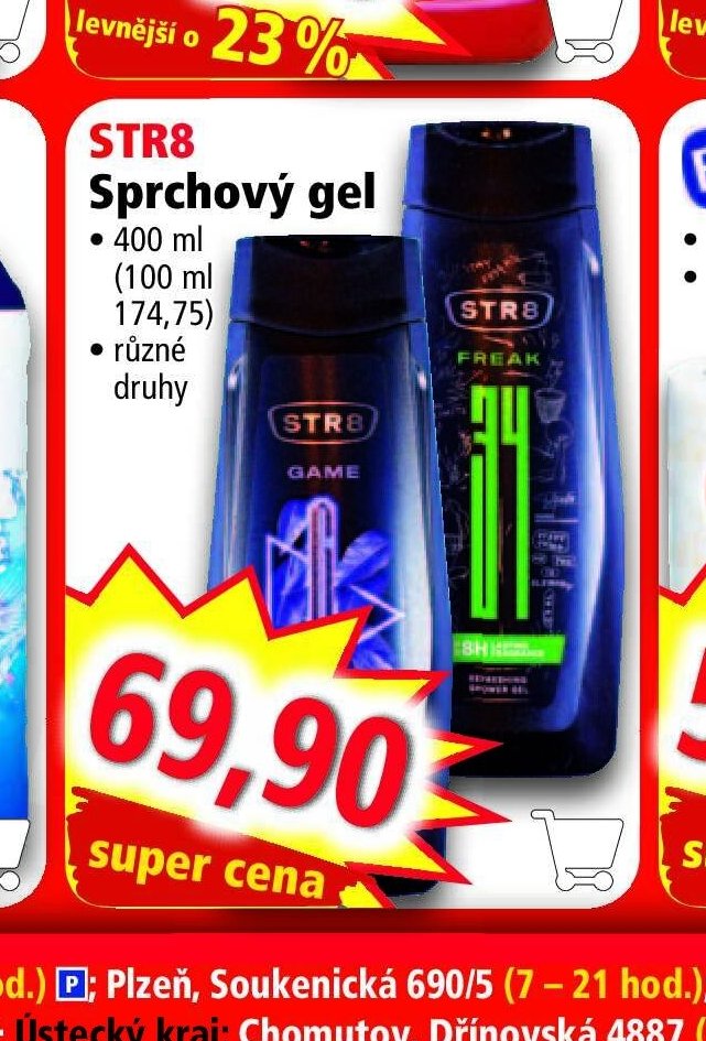 STR8 Sprchový gel