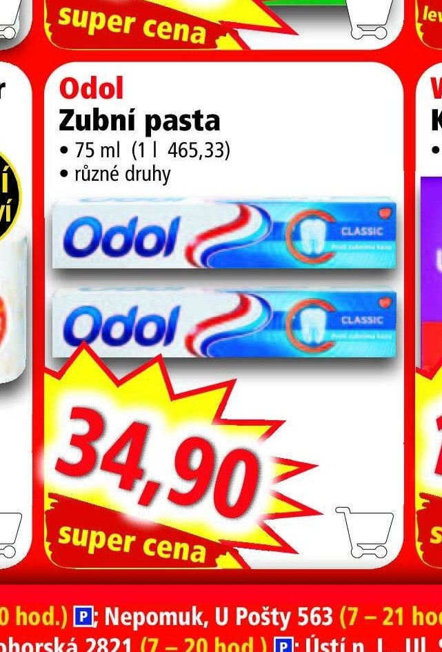 Odol Zubní pasta