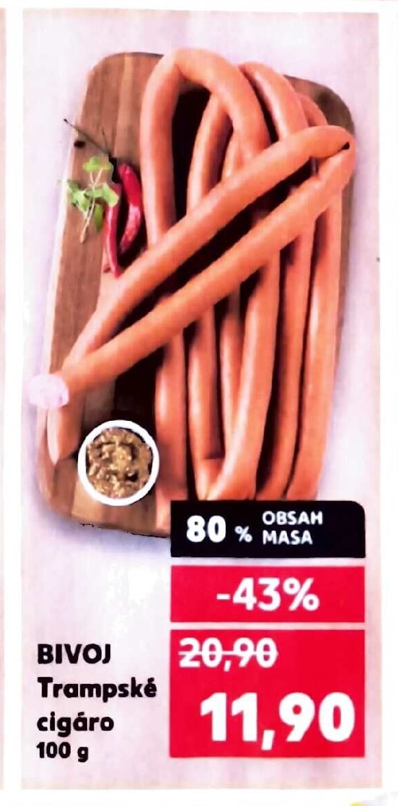 BIVOJ Trampské cigáro 100 g