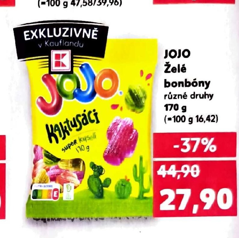 JOJO Želé bonbóny 170 g