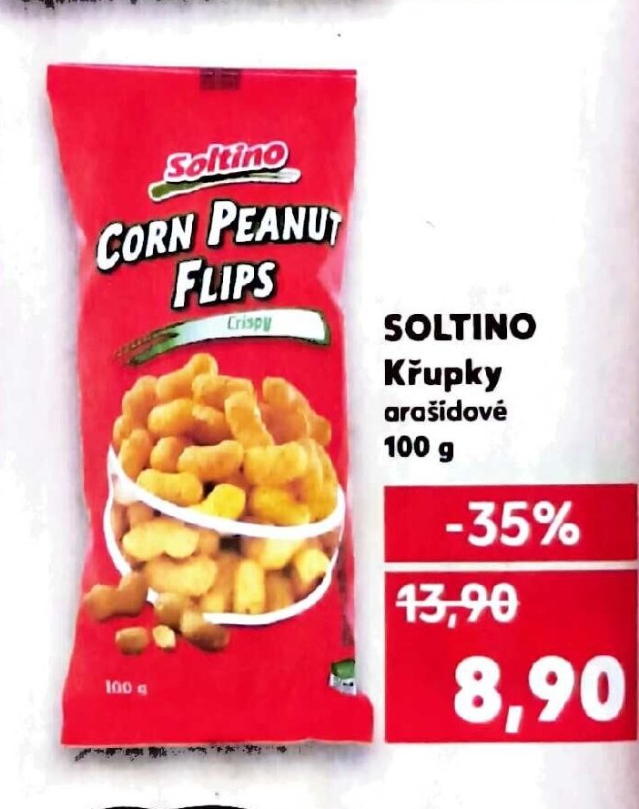 SOLTINO Křupky arašídové 100 g