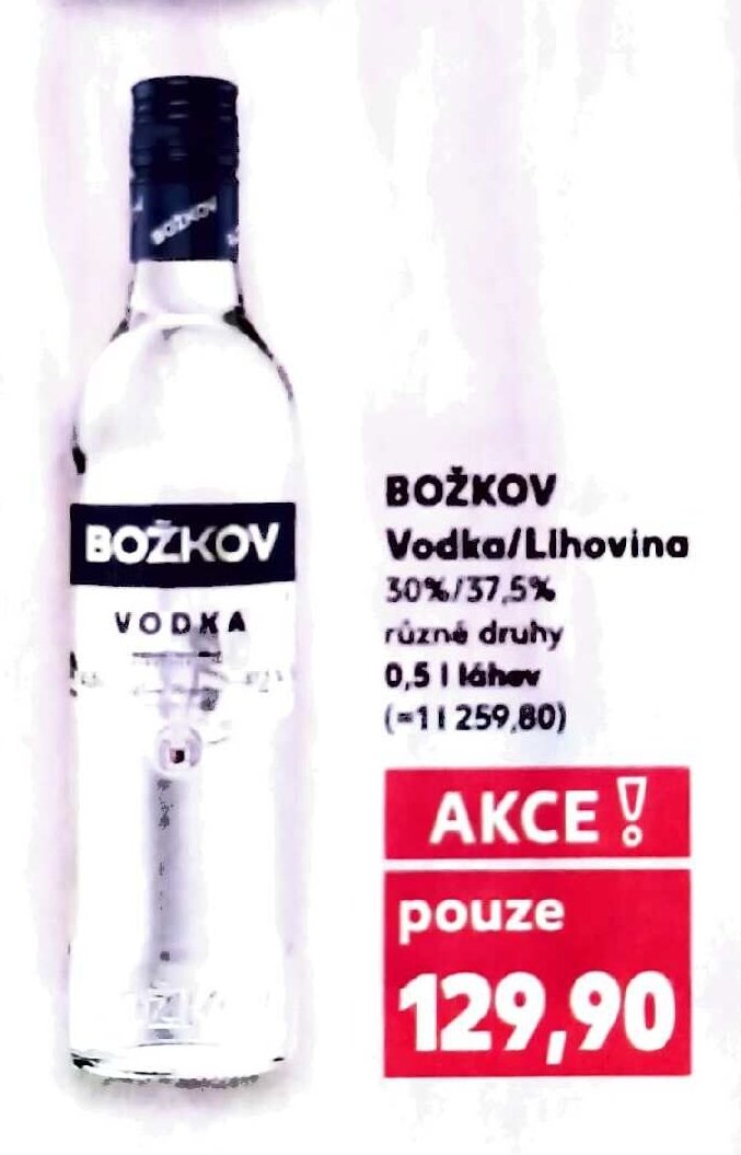 BOŽKOV Vodka/Lihovina