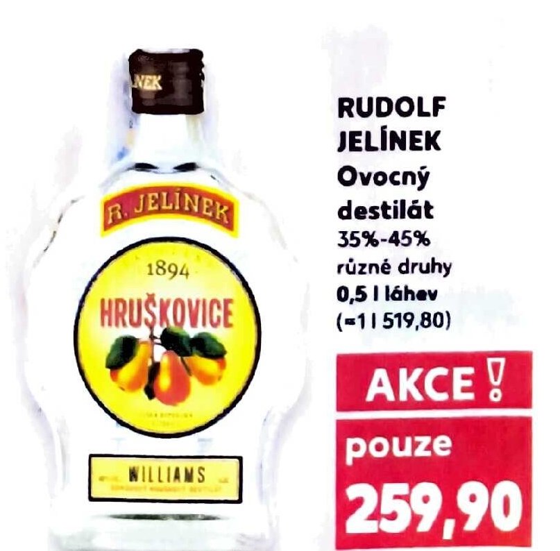 RUDOLF JELÍNEK Ovocný destilát