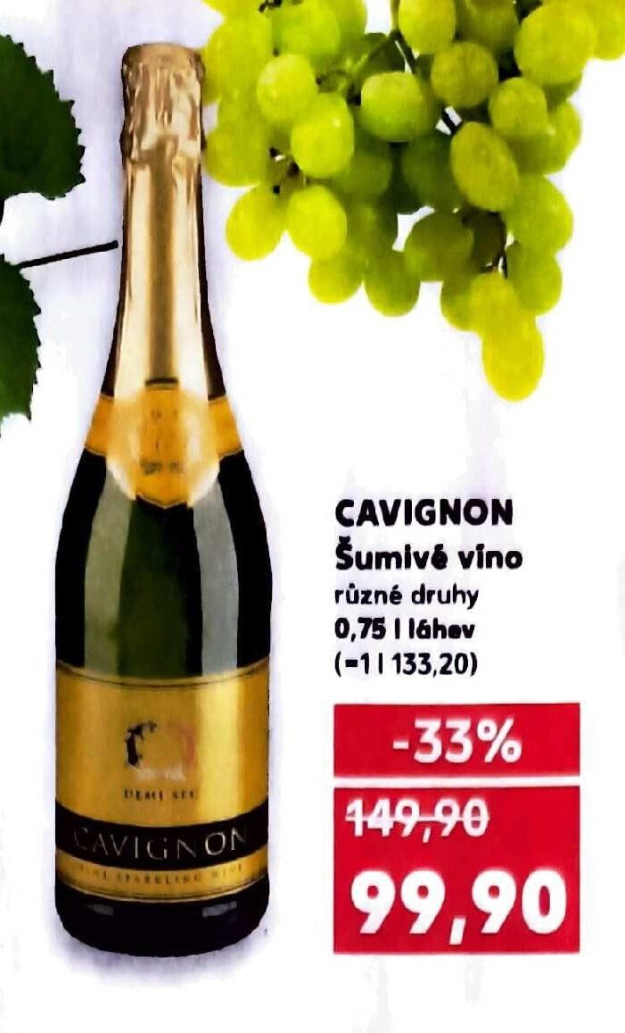 CAVIGNON Šumivé víno