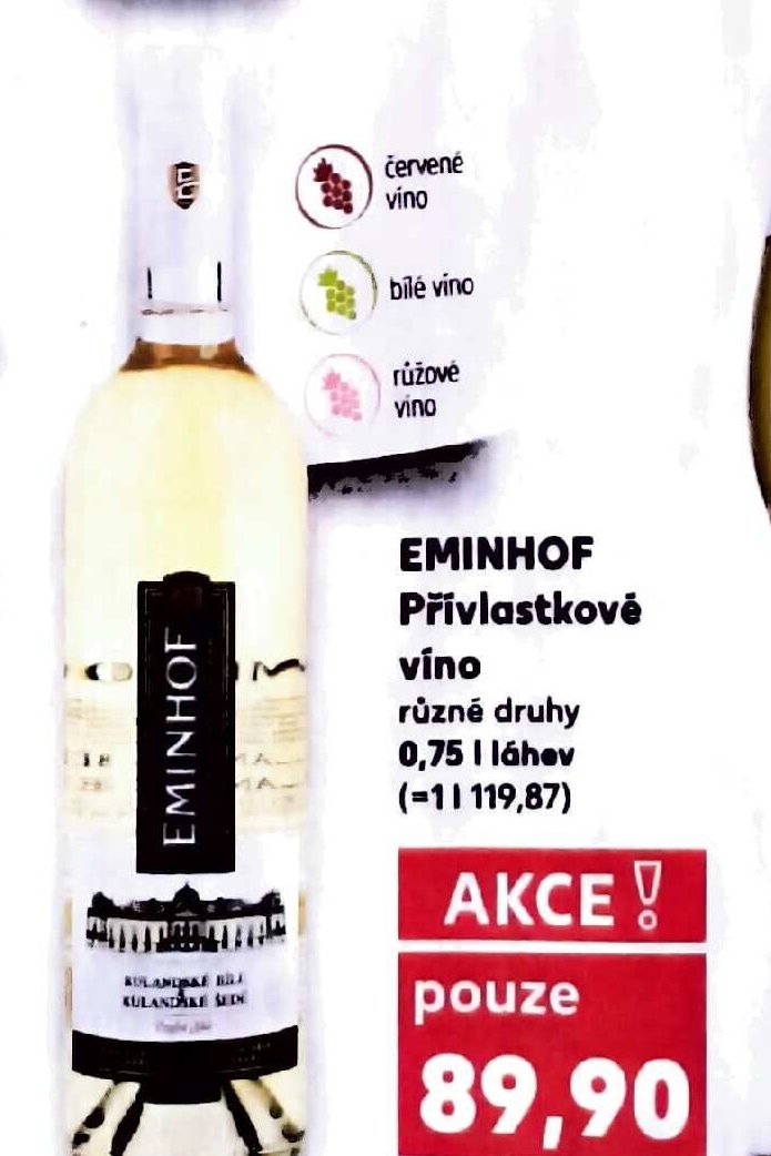 EMINHOF Přívlastkové víno
