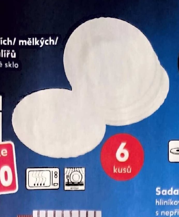 Sada dezertních/mělkkých/hlubokých talířů