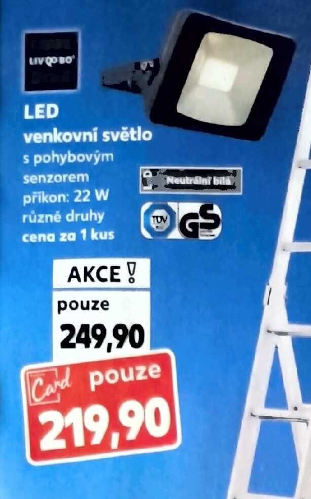 LED venkovní světlo