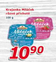 Jogurtový dezert Miláček Krajanka