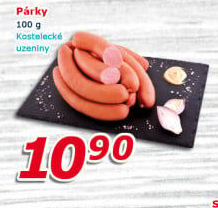 Párky Kostelecké uzeniny