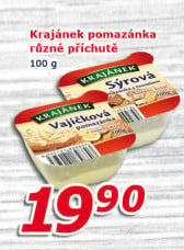 Pomazánky Krajánek