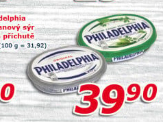 Sýr tavený smetanový Philadelphia
